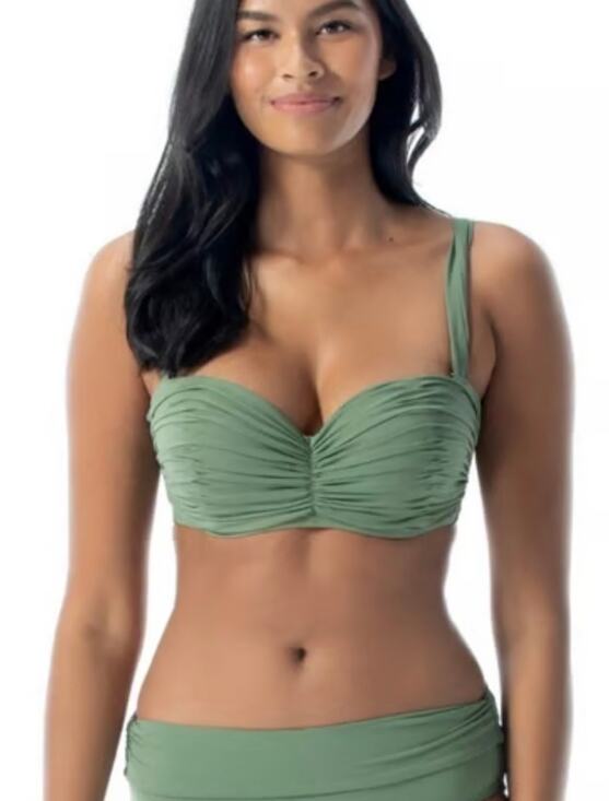 Coco Reef Other - Coco Reef Charisma Underwire Bikini Top 32DD 34DD Palm Green NWT
